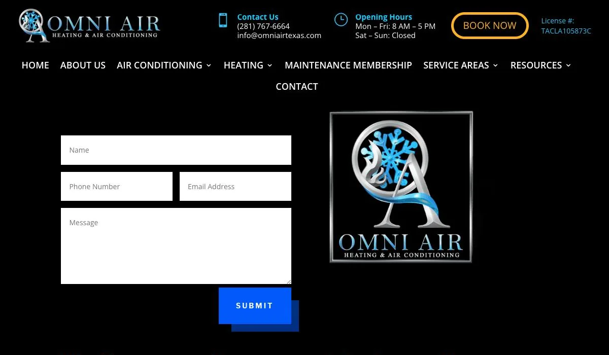 Omni Air & Heating LLC cover
