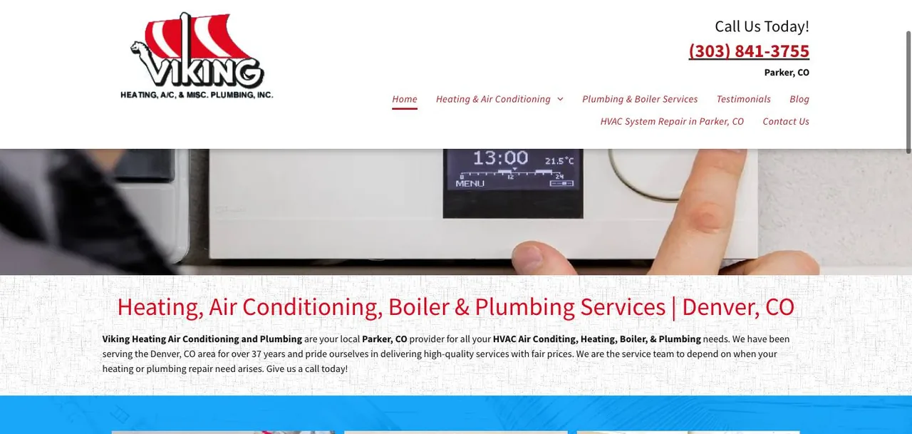 Viking Heating, Air Conditioning & Misc. Plumbing, Inc. cover