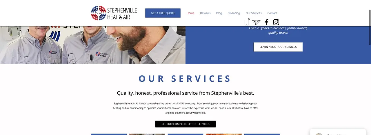 Stephenville Heat & Air cover