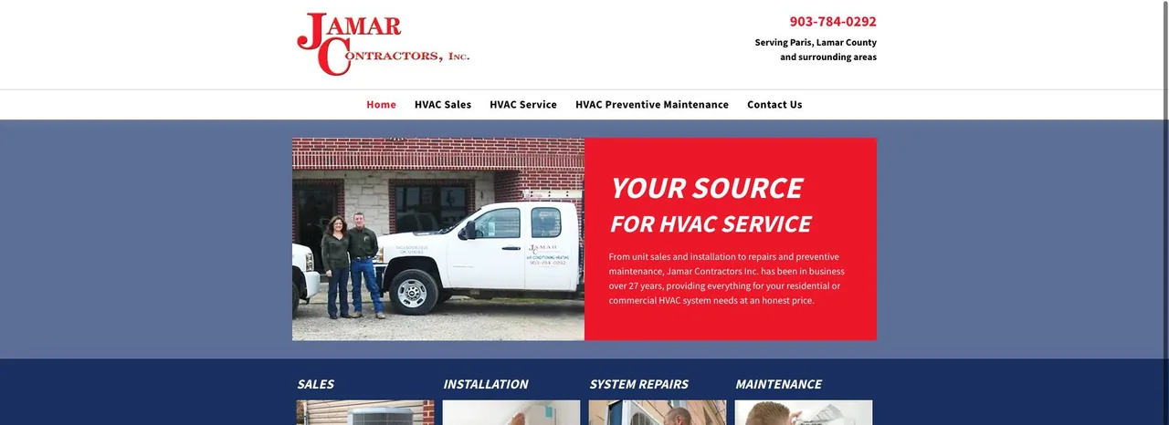 Jamar Contractors Inc. cover