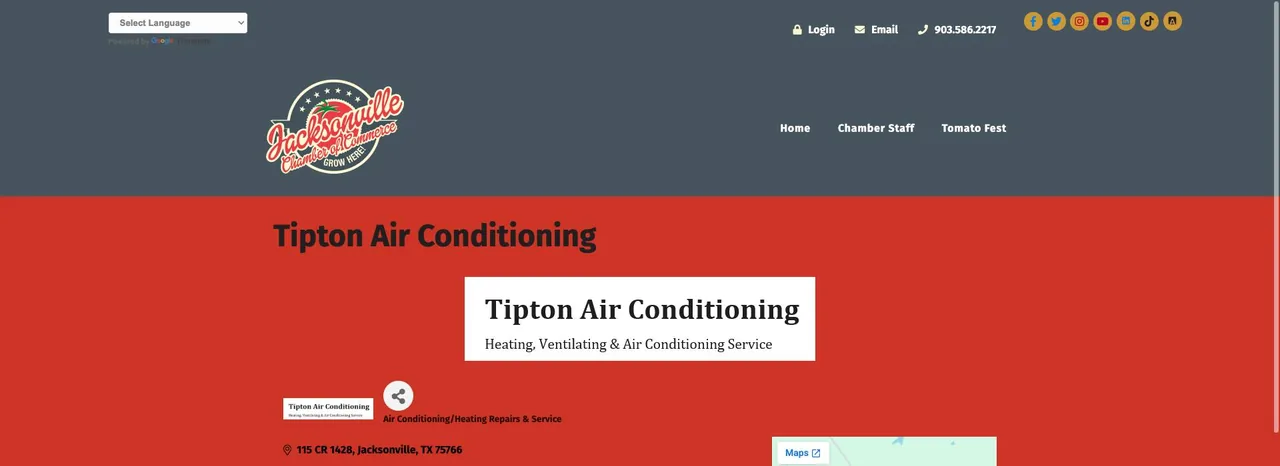 Tipton Air Conditioning cover