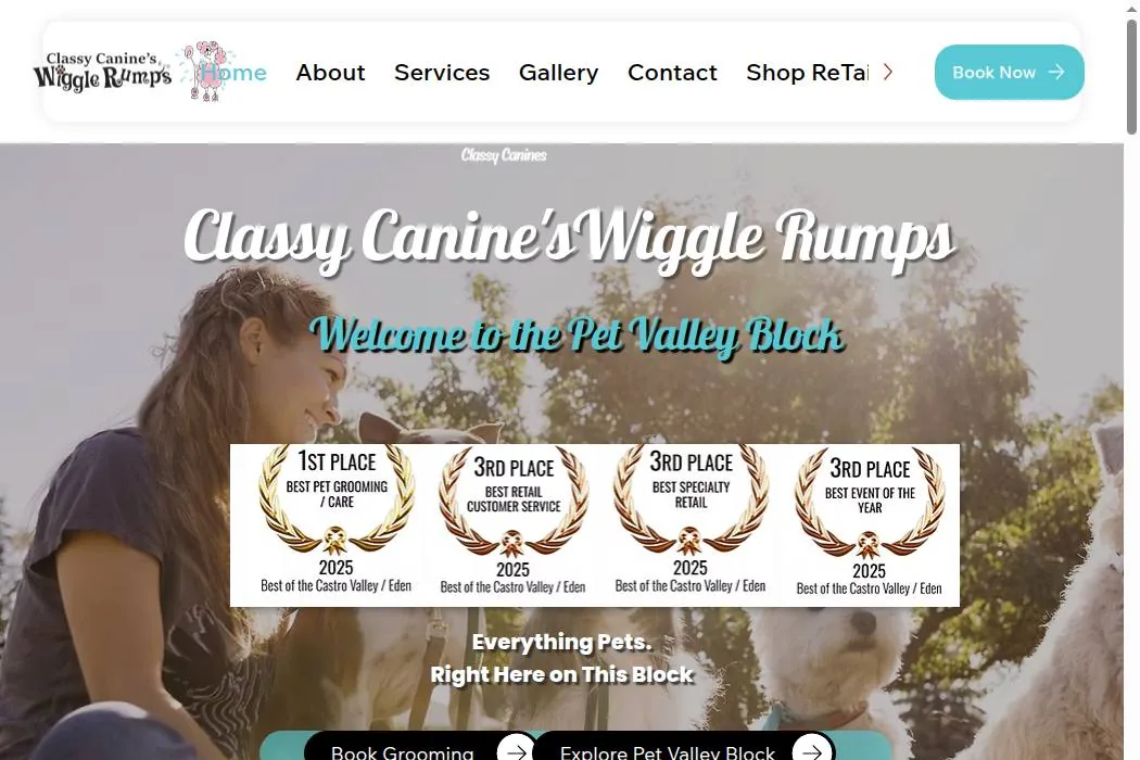 Classy Canine's Wiggle Rumps cover
