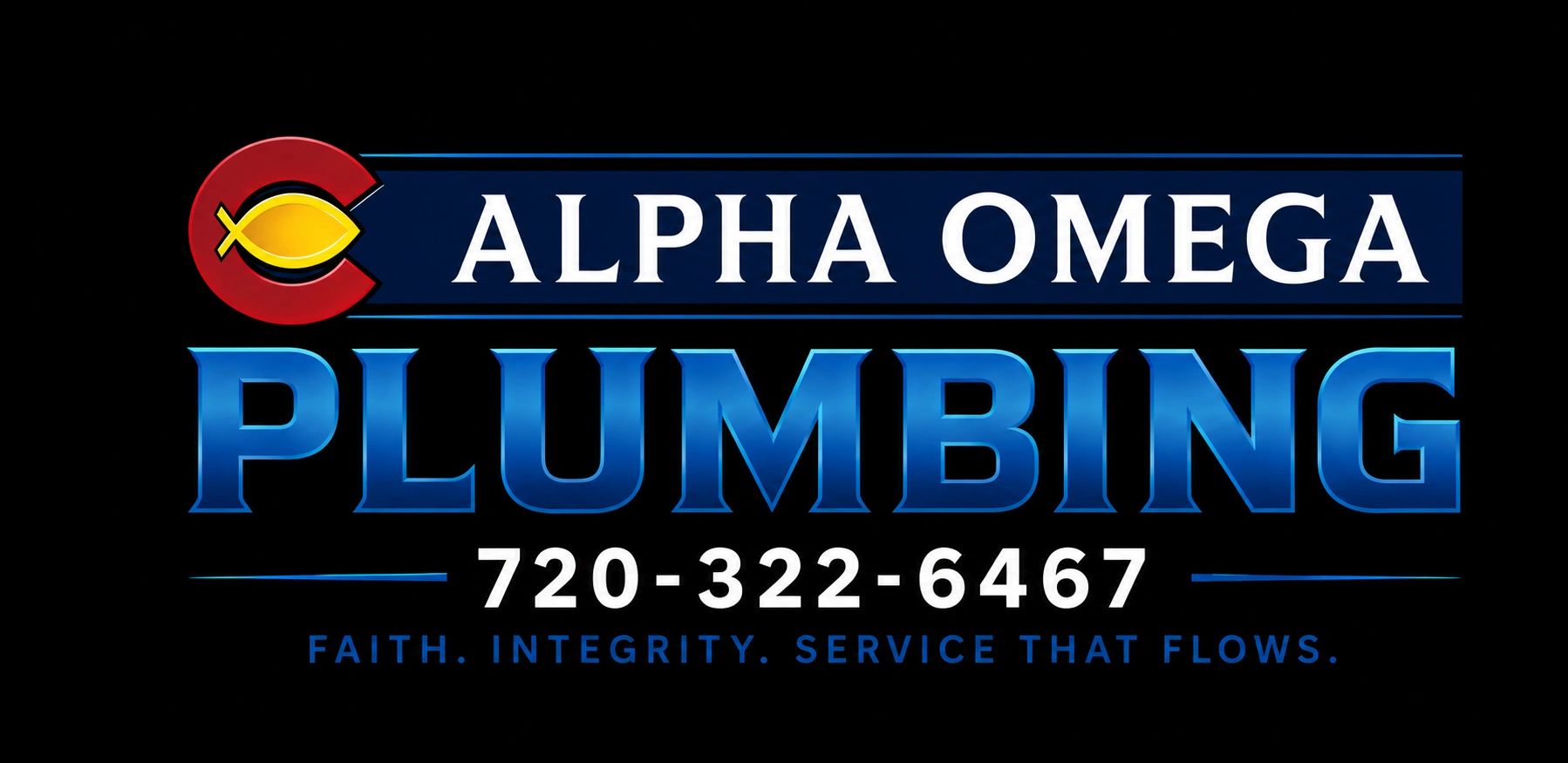 Alpha Omega Plumbing logo