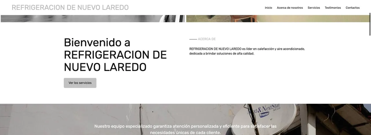 REFRIGERACION DE NUEVO LAREDO cover