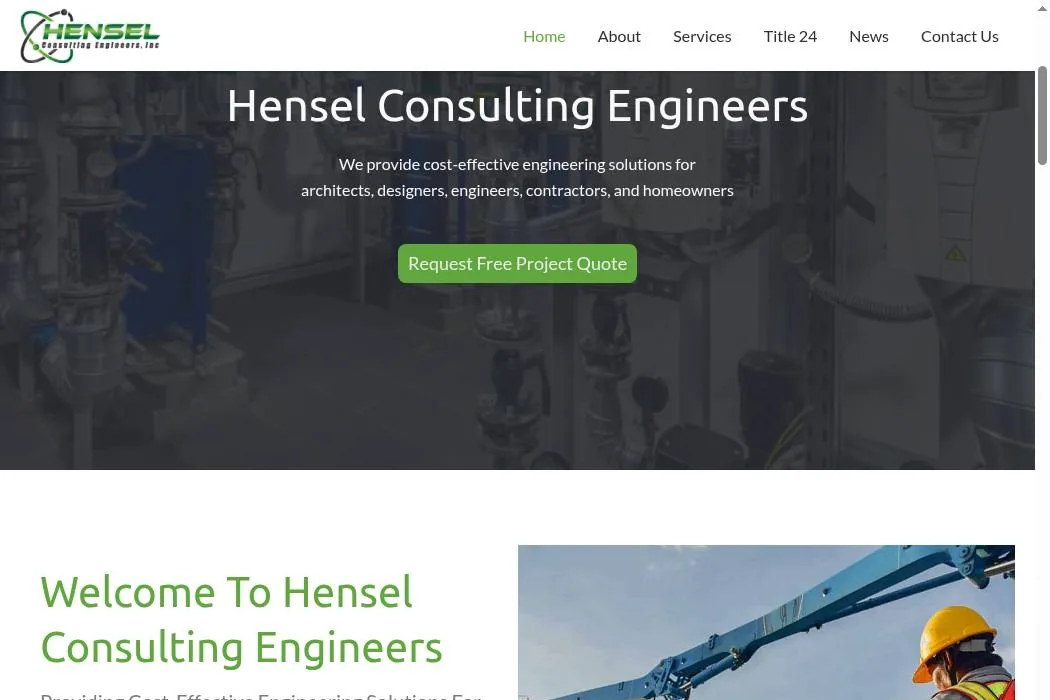 Hensel Consulting Engineers cover
