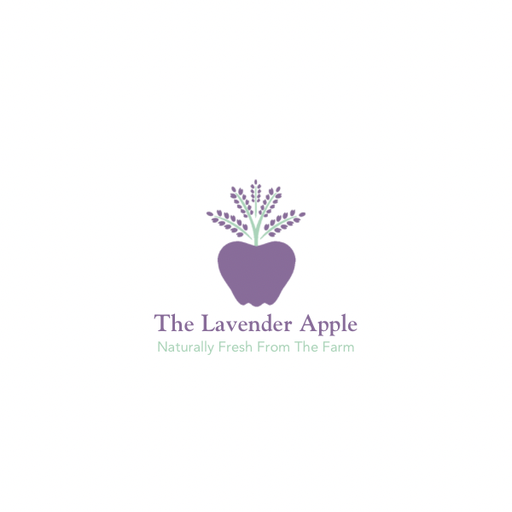 The Lavender Apple logo