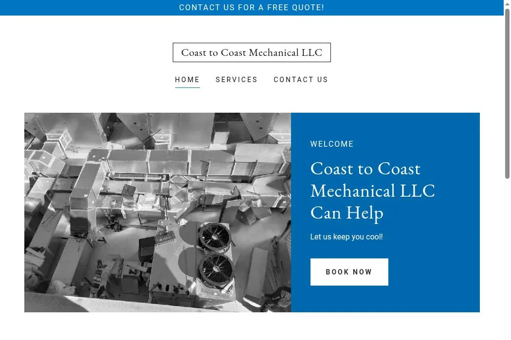 Coast to Coast Mechanical LLC cover