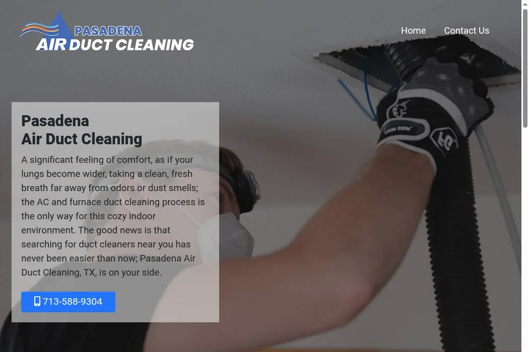 Pasadena Air Duct Cleaning cover