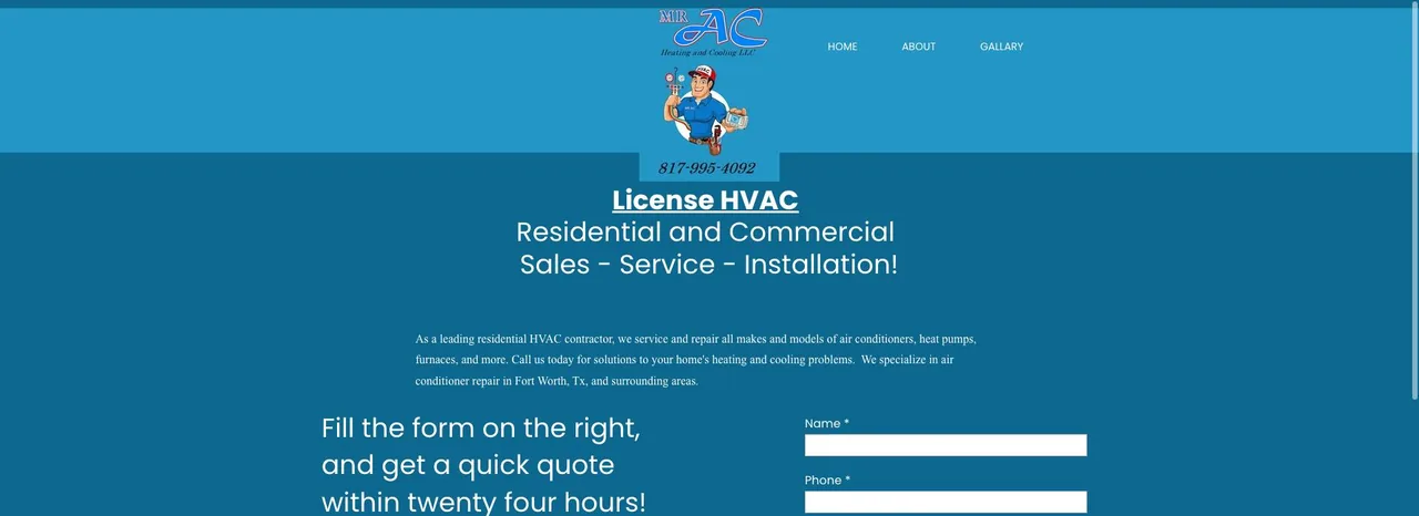 Mr. AC Heating & Cooling LLC cover