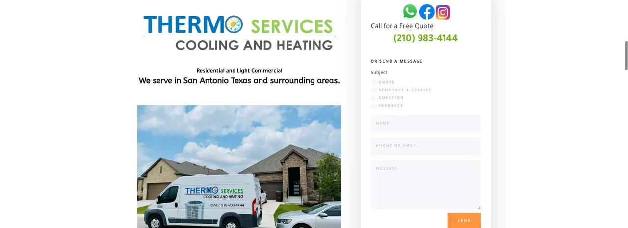 Thermo Services AC cover