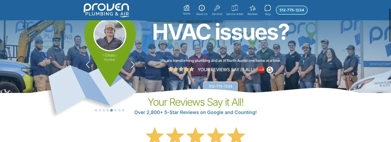 Proven Plumbing & Air cover