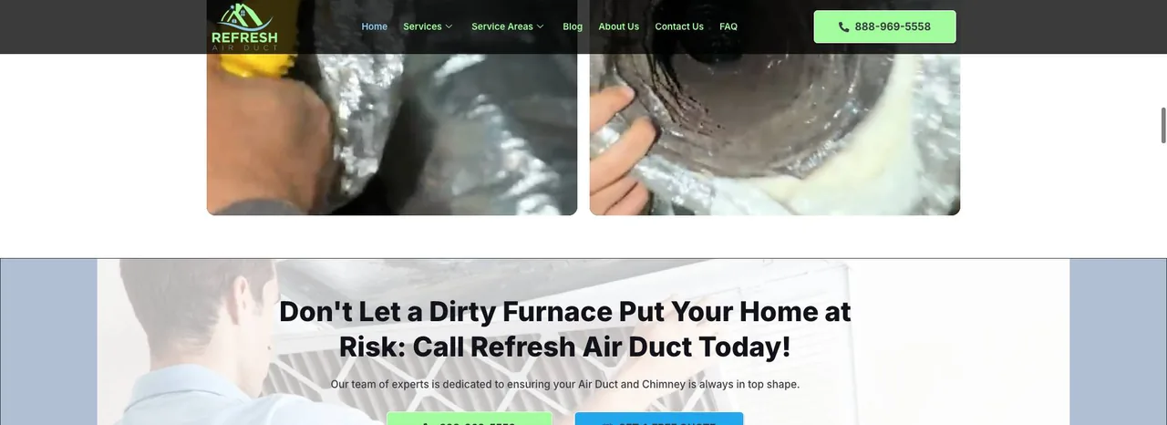 Refresh Air Duct cover