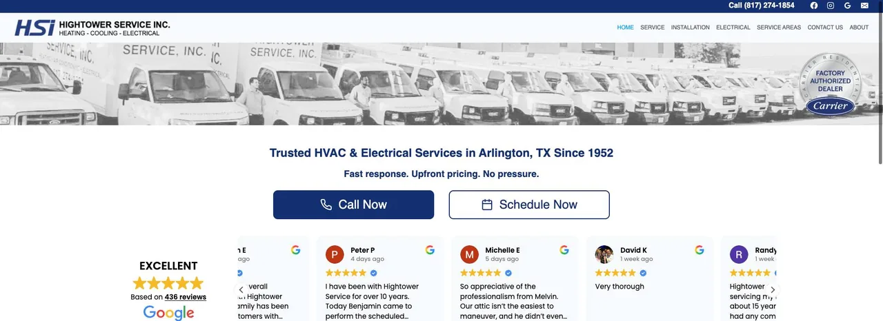 Hightower Service, Inc. cover