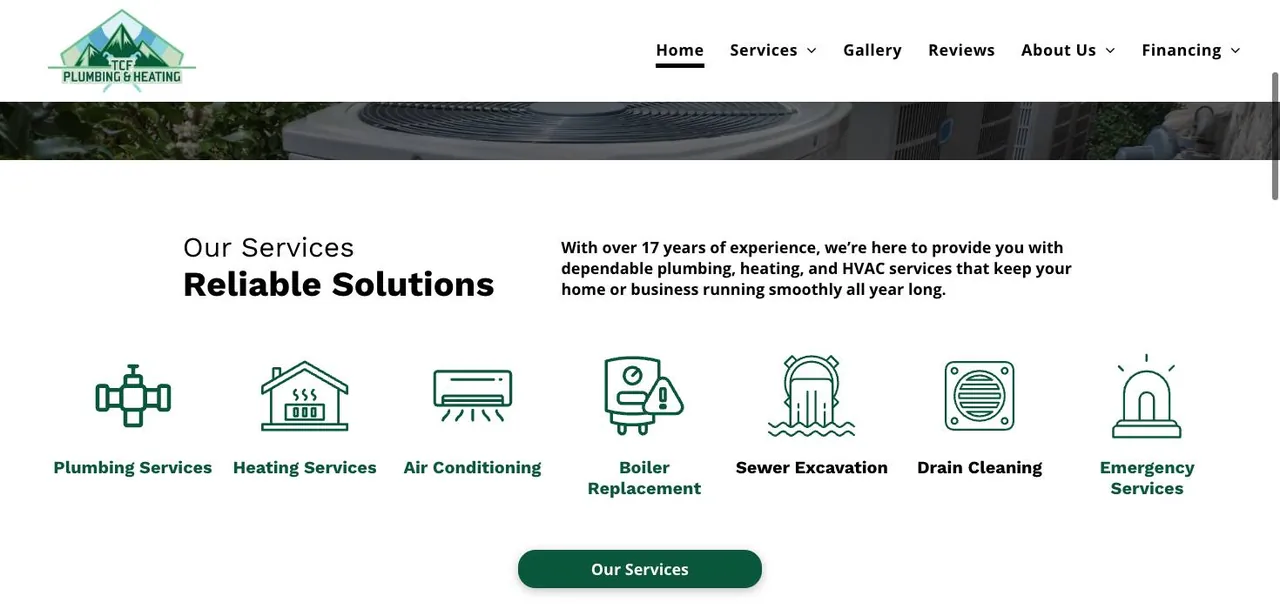 TCF Emergency Plumbing & Heating cover