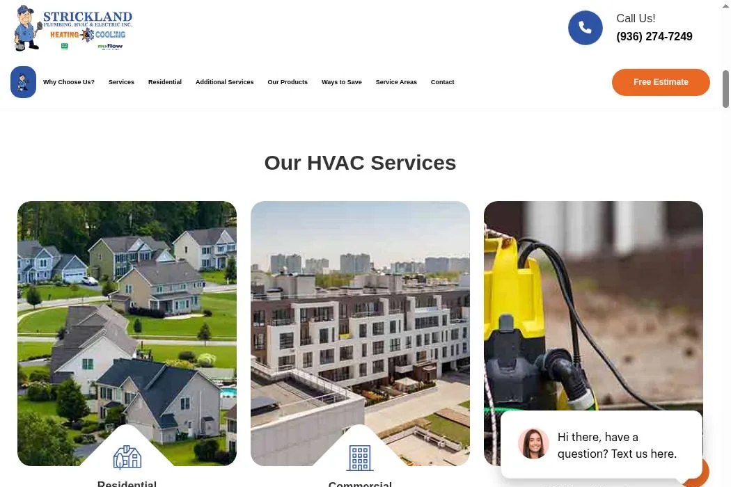 Strickland Plumbing, HVAC & Electric, Inc. cover