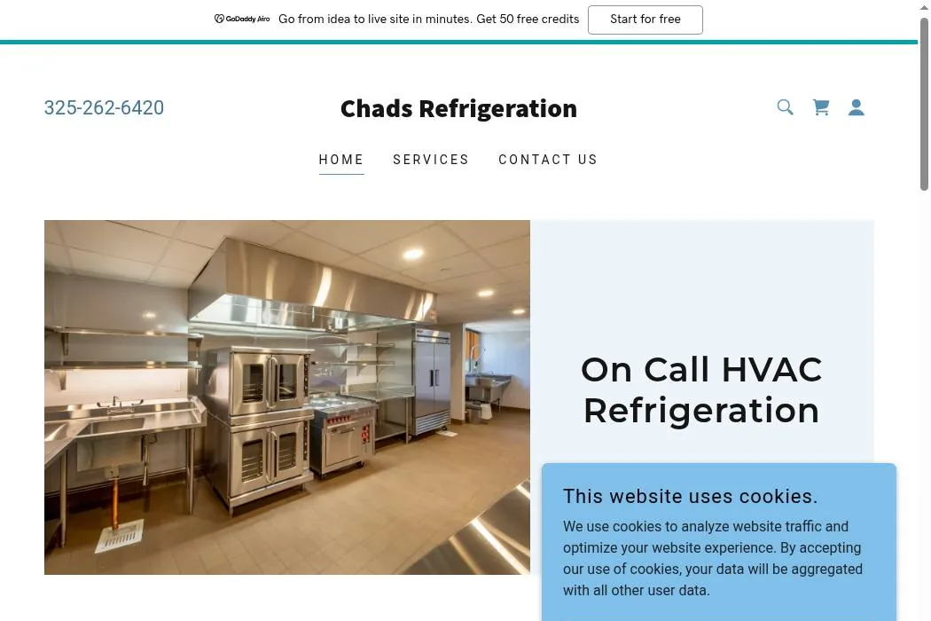 Chads Refrigeration cover