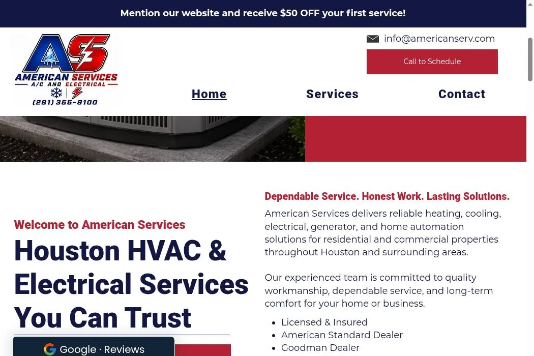 American Services cover