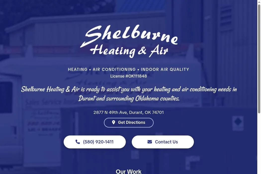 Shelburne Heating & Air cover