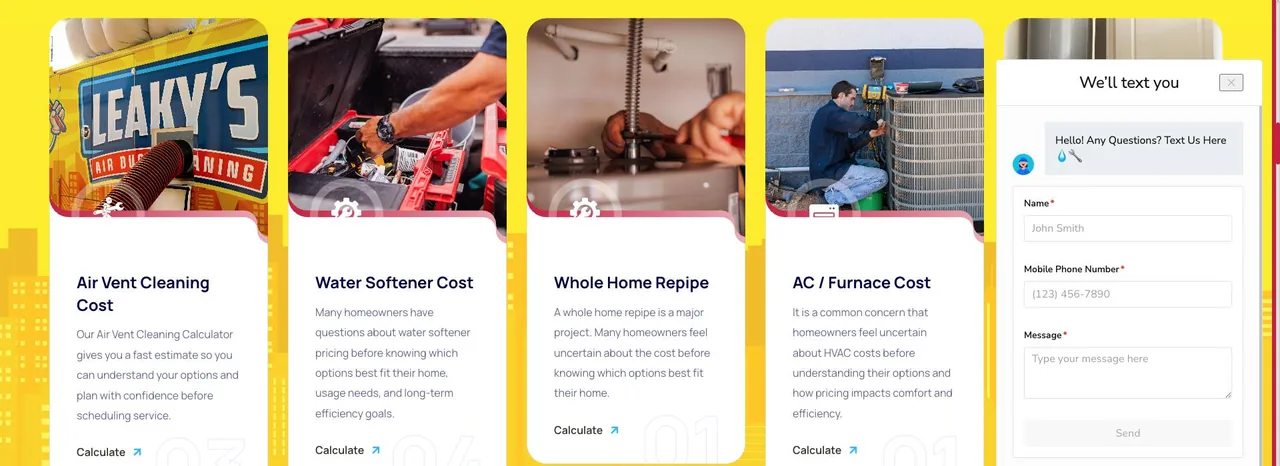 Leaky's Plumbing, Heating & A/C cover