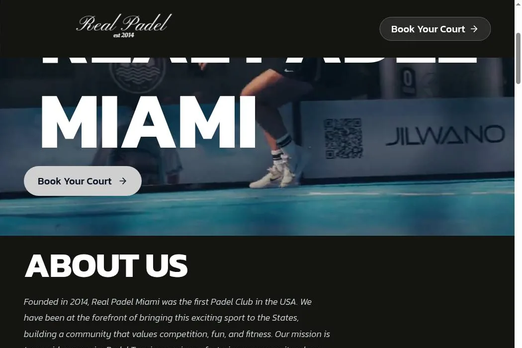 Real Padel Miami cover