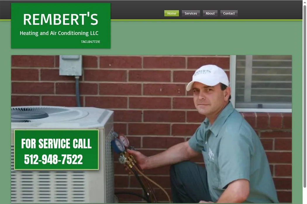 Rembert's Heating and Air Conditioning LLC cover