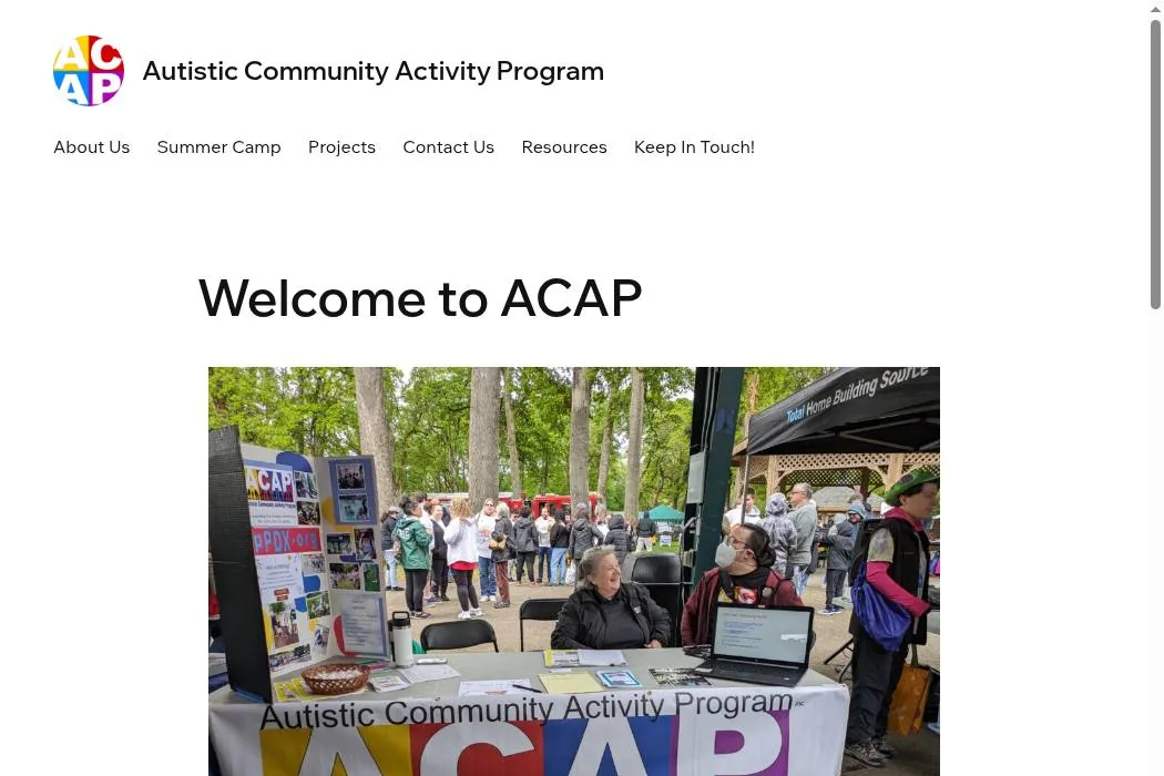 Autistic Community Activity Program cover