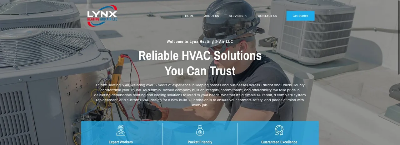 Lynx Heating & Air LLC cover