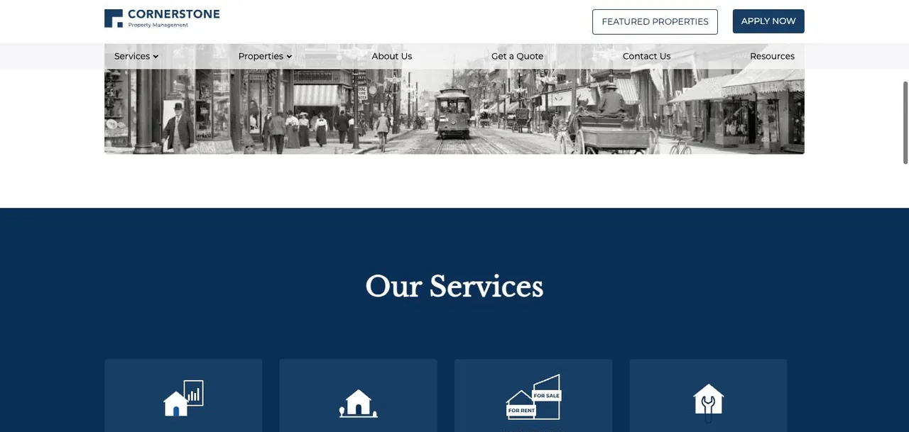Cornerstone Property Management cover