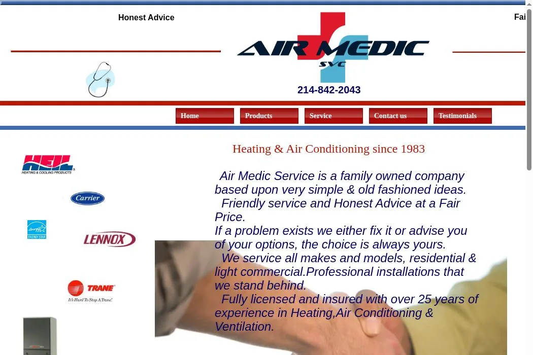 Air Medic Service cover