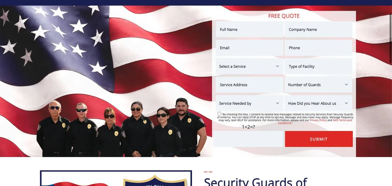 Security Guards of America cover