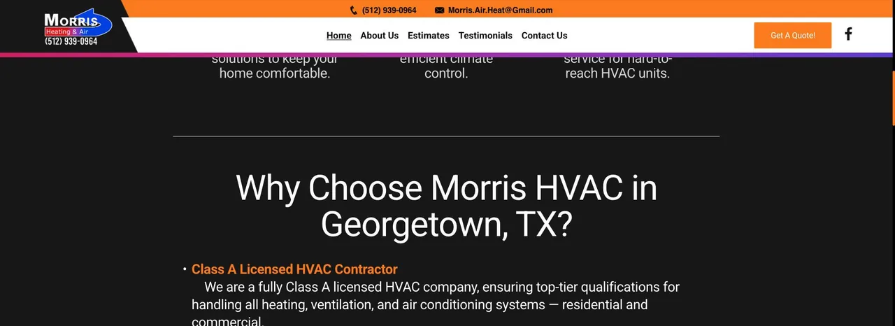 Morris Heating & Air cover