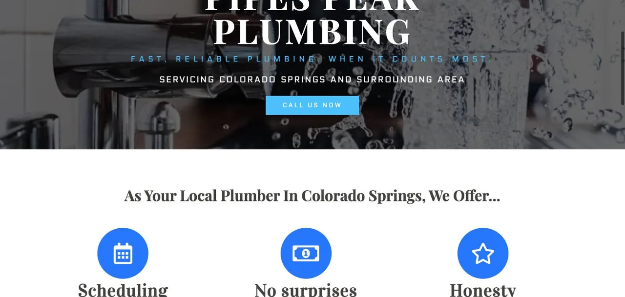 Pipes Peak Plumbing cover