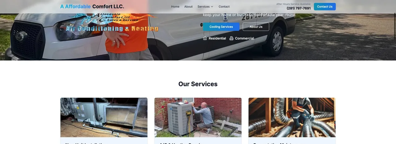 A Affordable Comfort LLC cover