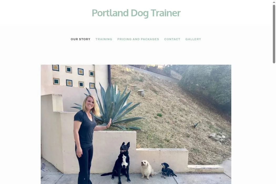 Portland Dog Trainer cover