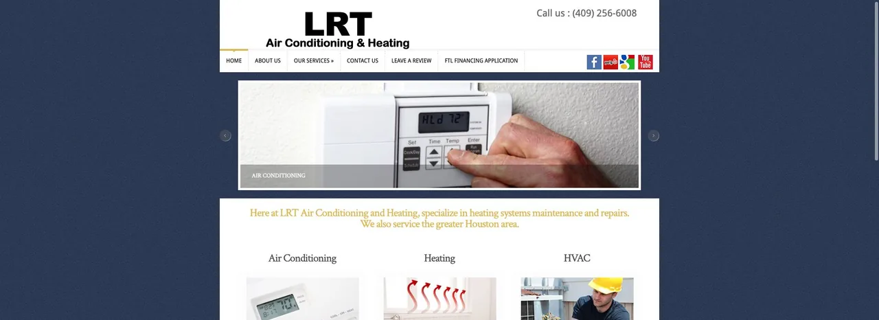 LRT Air Conditioning & Heating cover