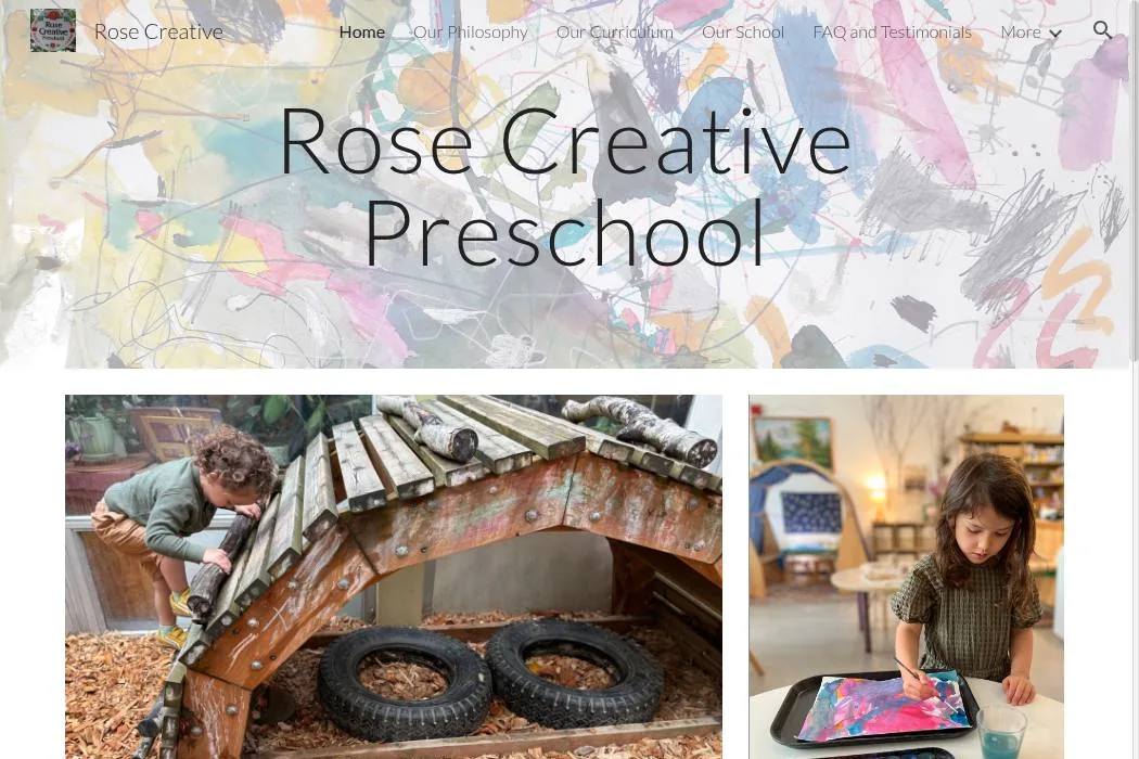 Rose Creative Preschool cover