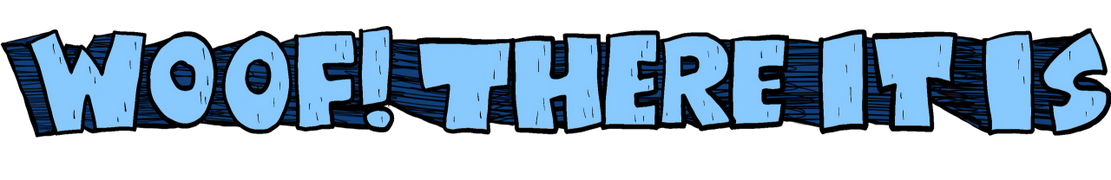 WOOF! There It Is logo