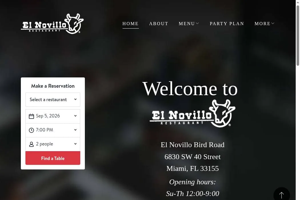 El Novillo Restaurant cover