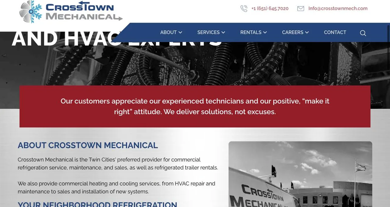Crosstown Mechanical, Inc. cover