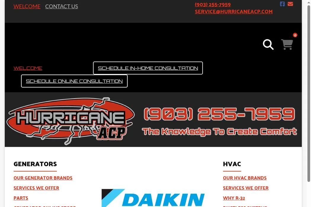 Hurricane Air Conditioning & Power cover