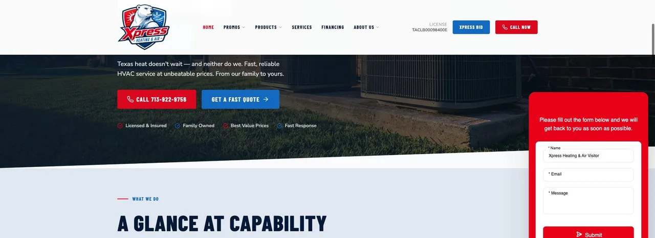 Xpress Heating & Air cover