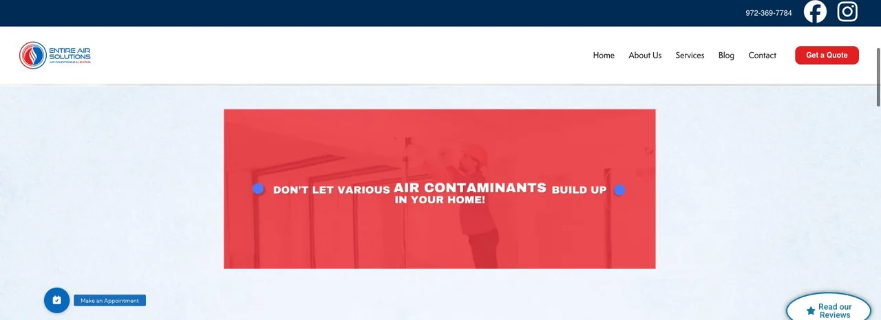 Entire Air Solutions cover