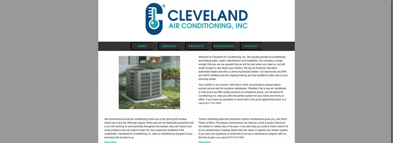 Cleveland Air Conditioning, Inc. cover