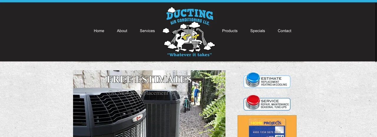 Ducting Air Conditioning LLC cover