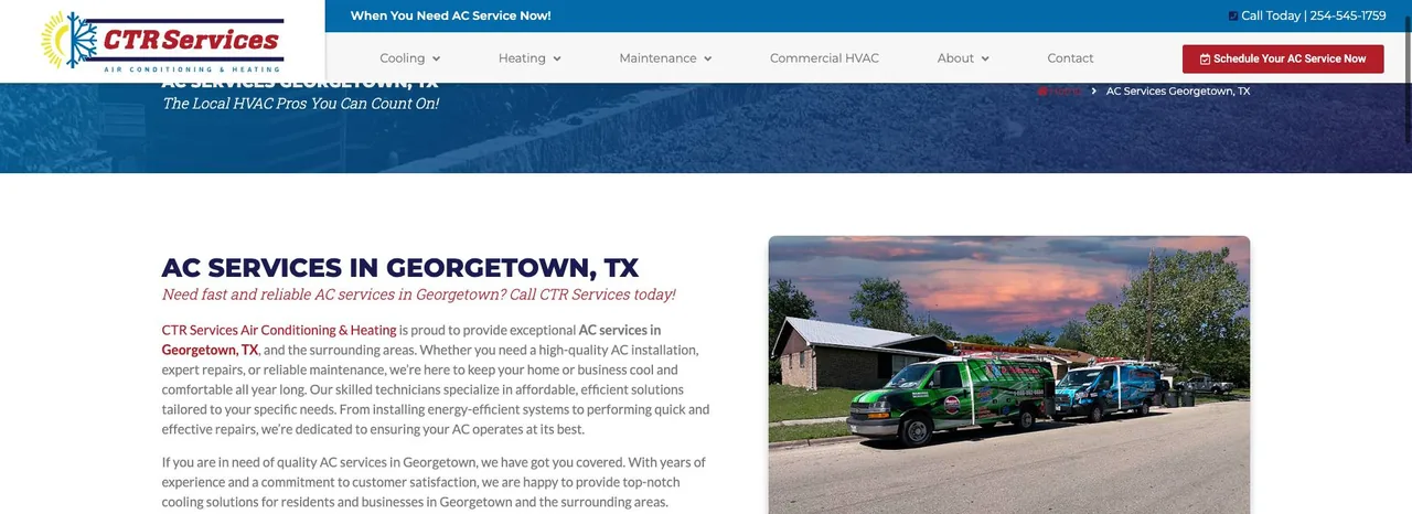 CTR Services Air Conditioning & Heating cover