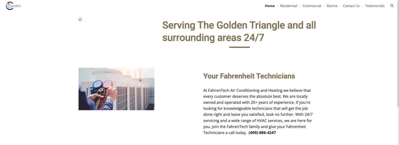 FahrenTech Air Conditioning and Heating cover