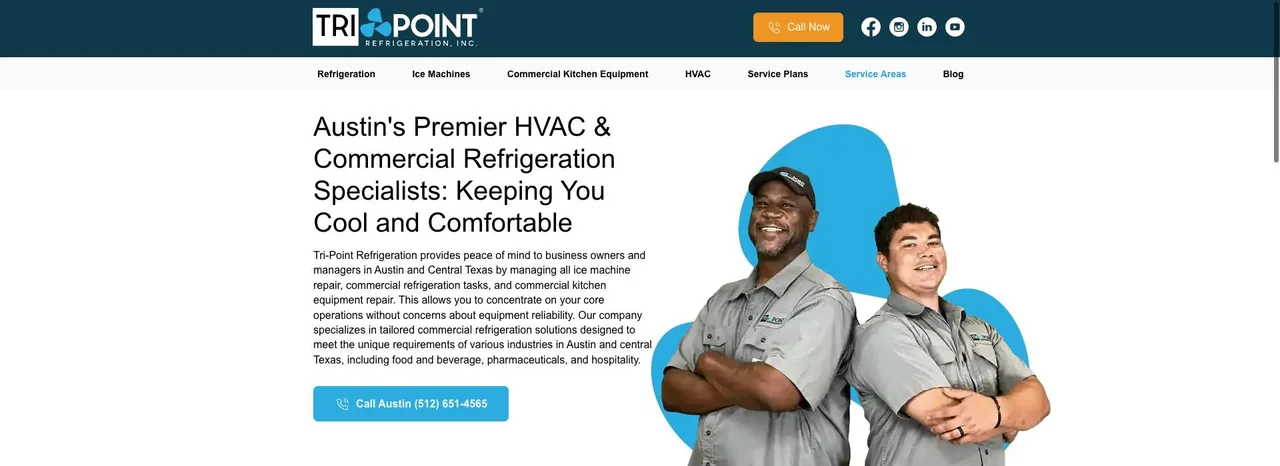 Tri-Point Refrigeration, Inc cover