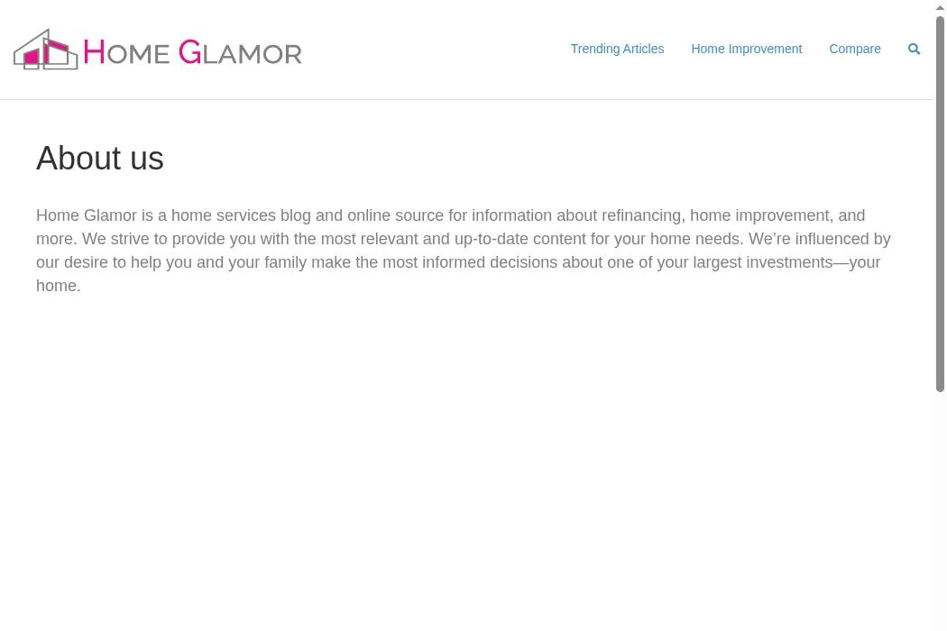 Home Glamor cover