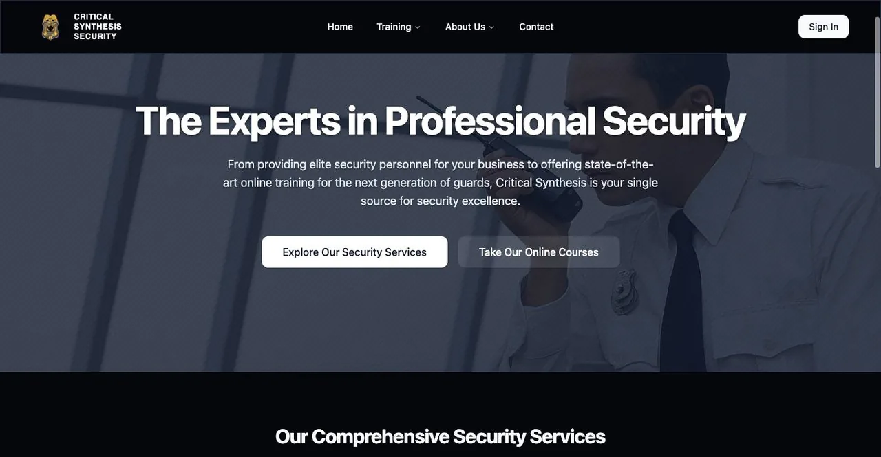 Critical Synthesis Security cover