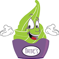 Nattie's Frozen Creations logo
